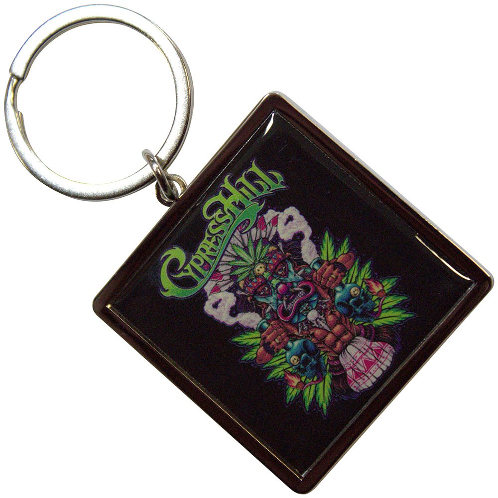 Cypress Hill - Tiki Time Sleutelhanger - Zwart